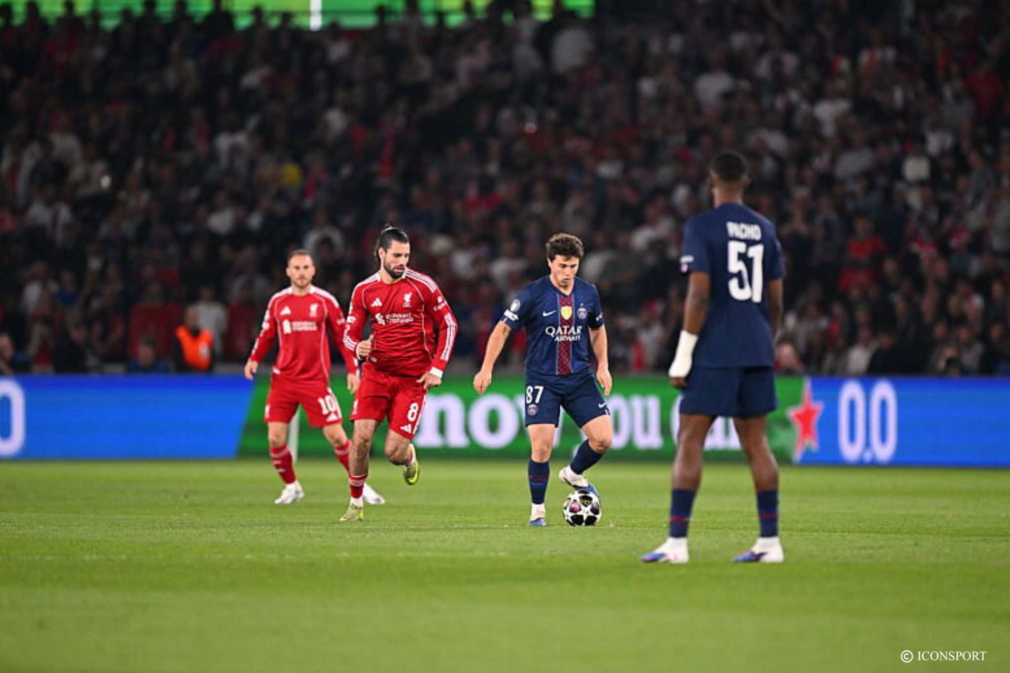 DIRECT LDC UEFA – PSG-Liverpool (1-0) : Gomez prend le premier carton de la partie