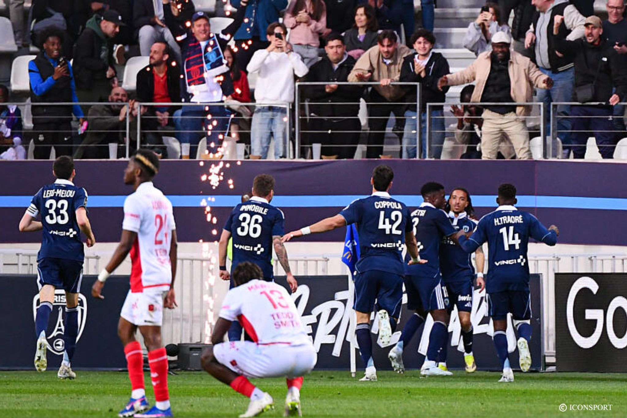 Ligue 1 (J29) – le Paris FC met fin à la série d’invincibilité de 10 matchs de Monaco