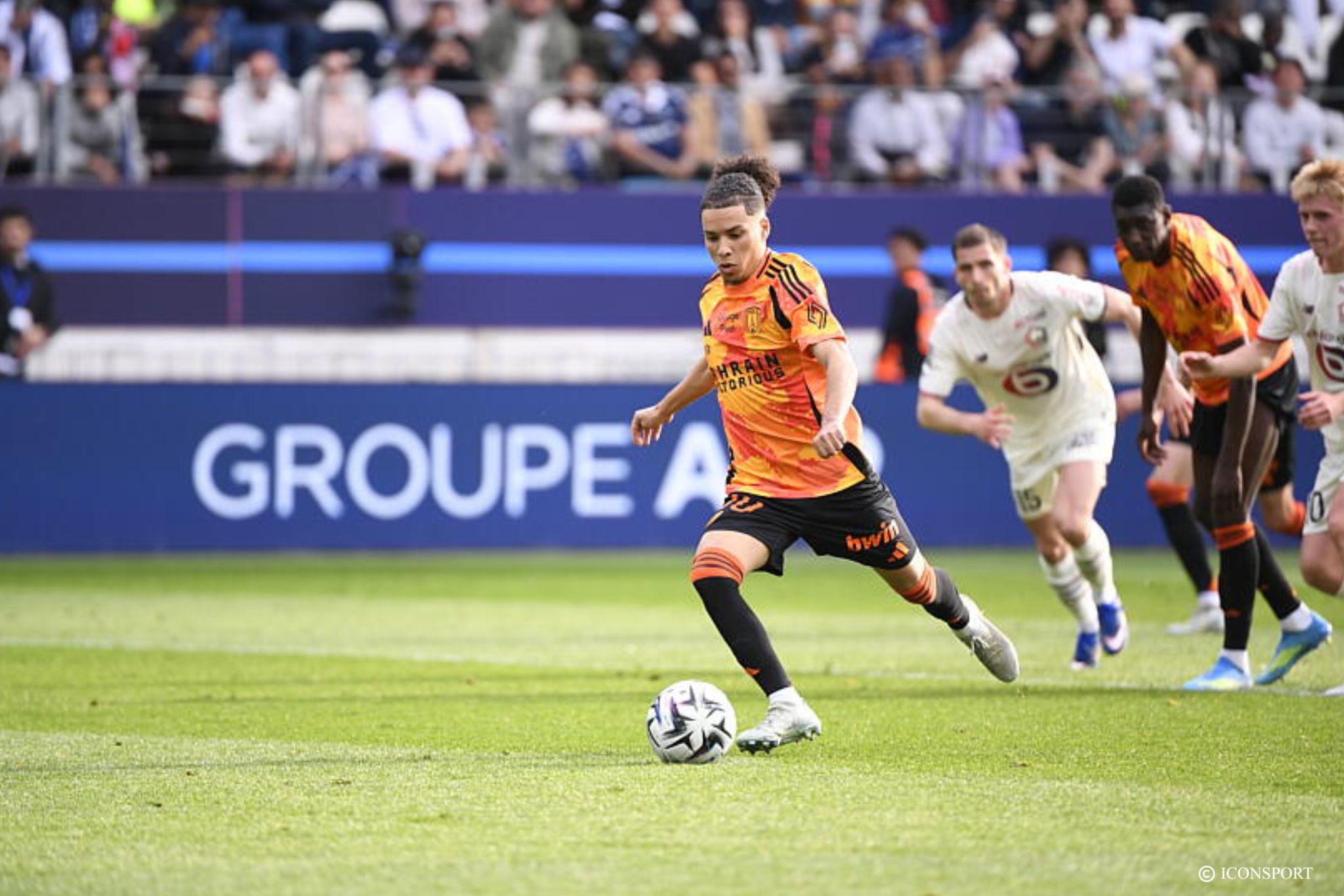 Ligue 1 (J31) – premier penalty raté de la saison pour le Paris FC par Kebbal contre Lille