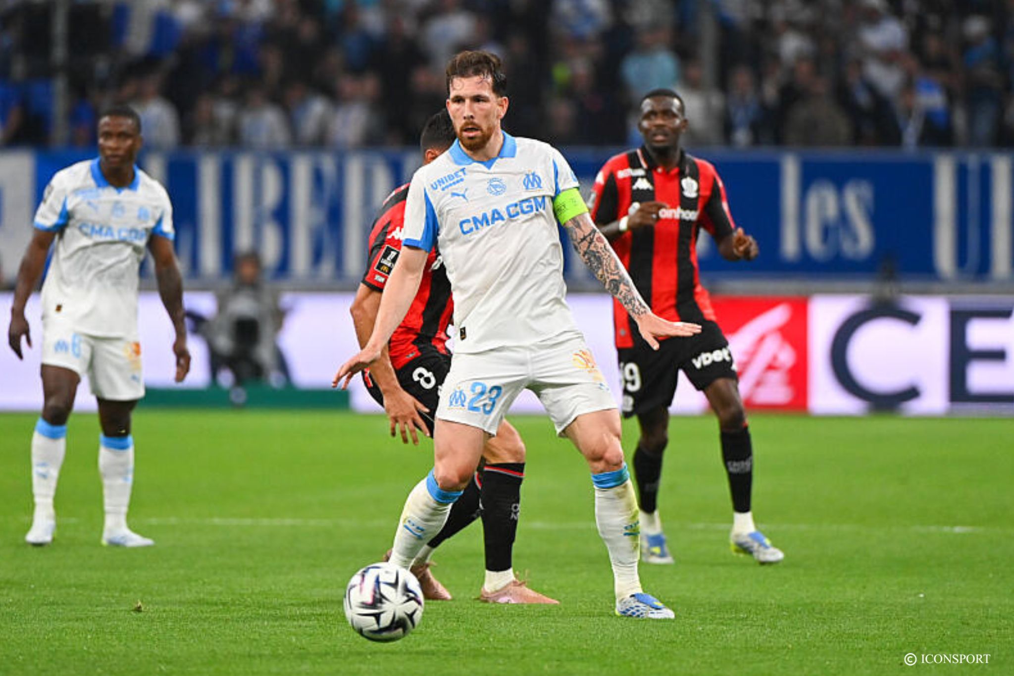 Direct Marseille-Nice :  Hojbjerg  ouvre le score (1-0)