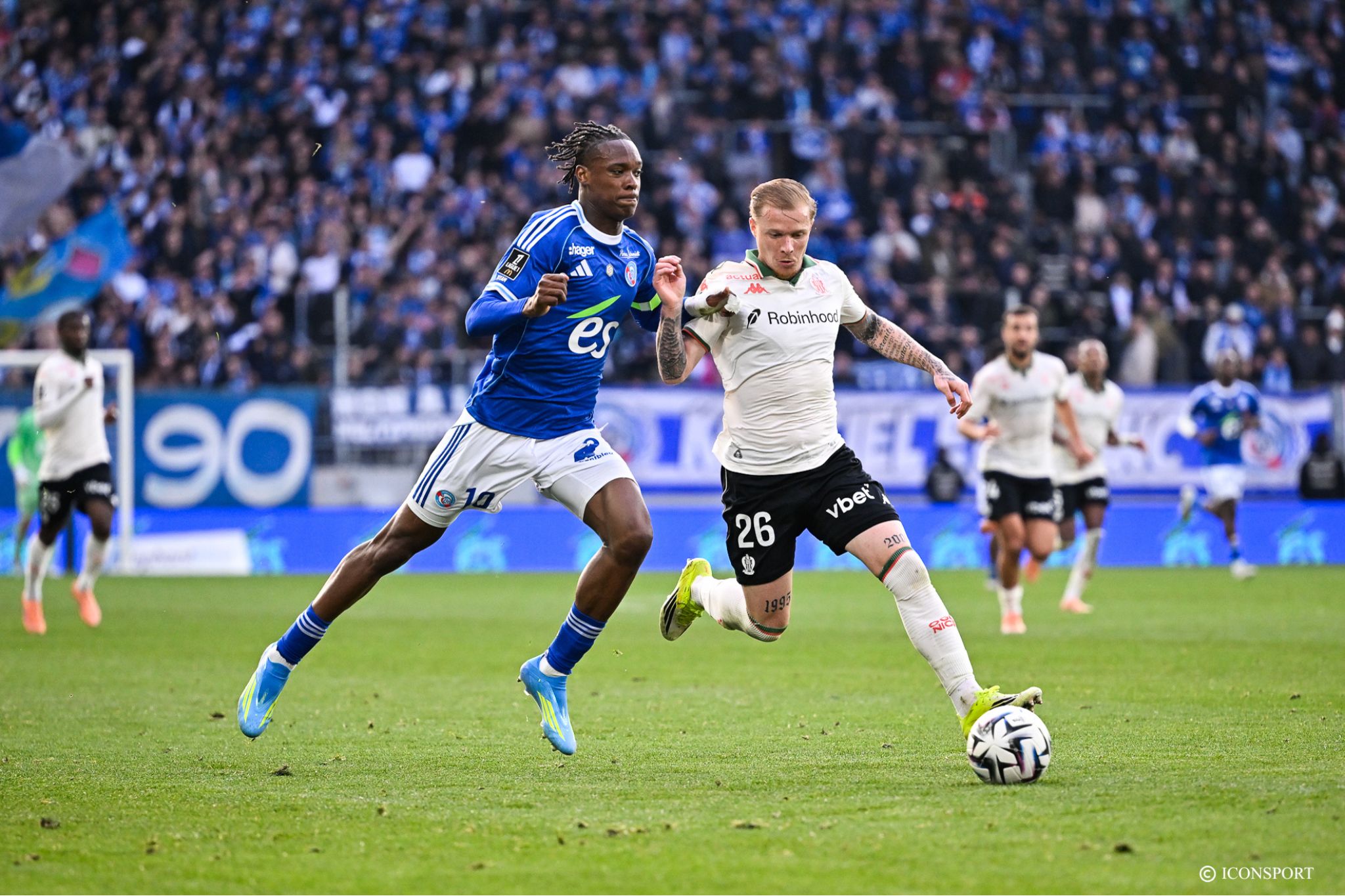 Coupe de France (1/2) – Strasbourg-Nice : les compositions officielles